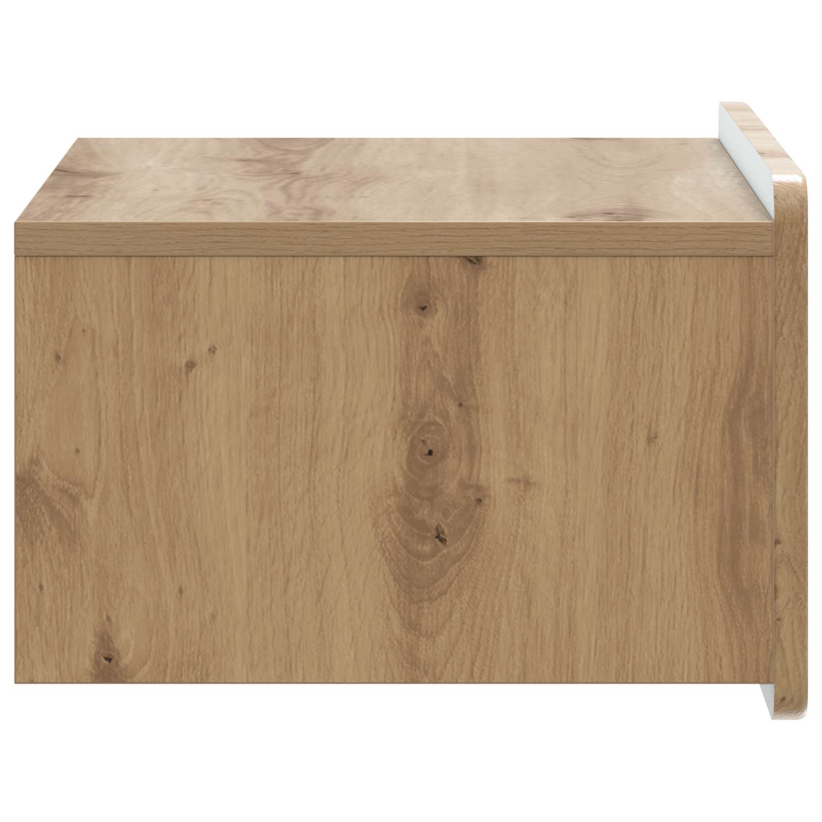 Wandmontierter Nachttisch 2 stk. Artisan-Eiche