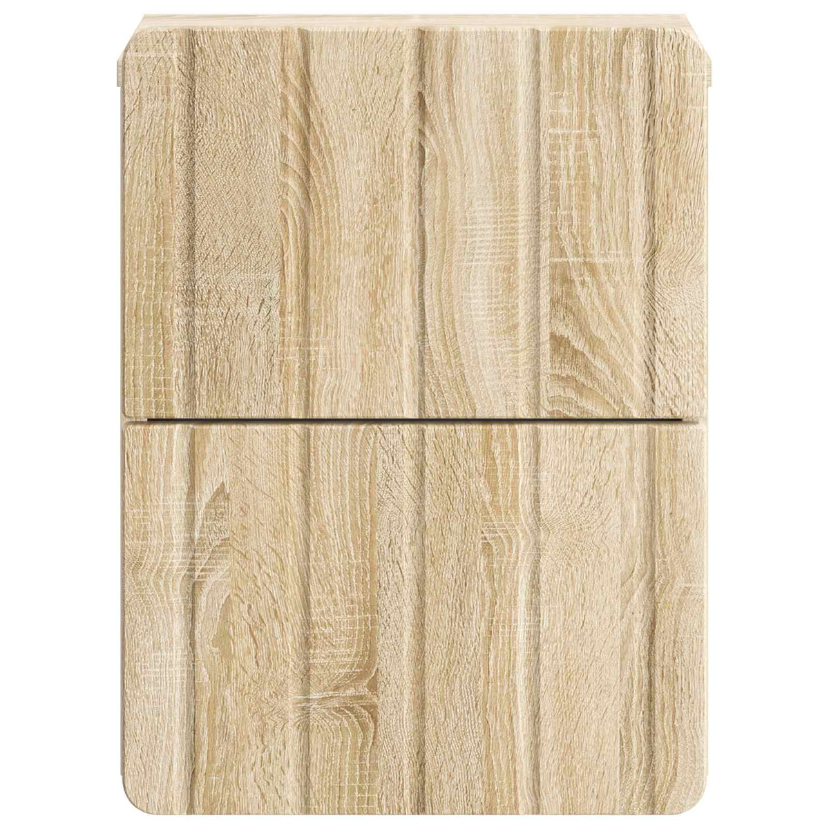 Wandmontierter Nachttisch Sonoma-Eiche 33 x 34,5 x 43 cm