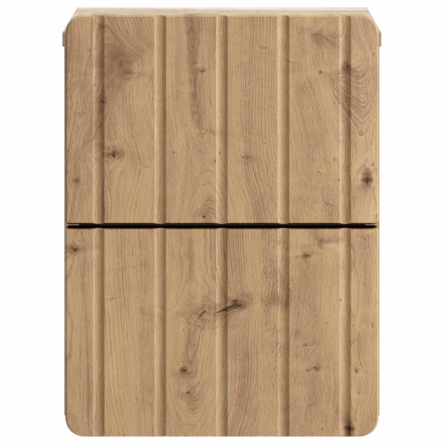 Wandmontierter Nachttisch 2 stk. Artisan-Eiche