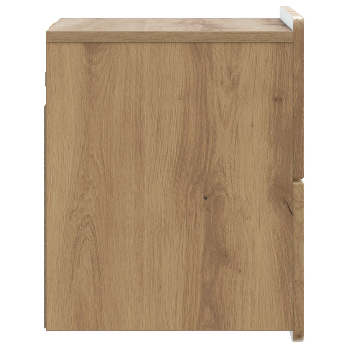 Wandmontierter Nachttisch 2 stk. Artisan-Eiche