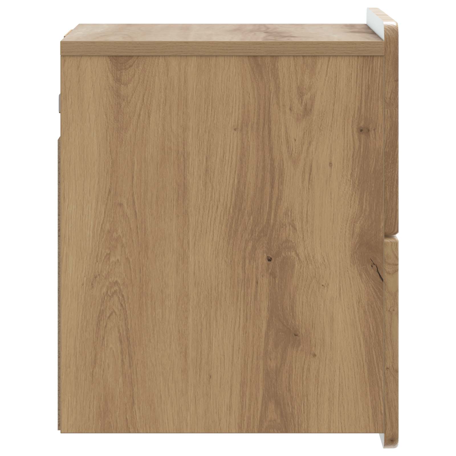 Wandmontierter Nachttisch 2 stk. Artisan-Eiche