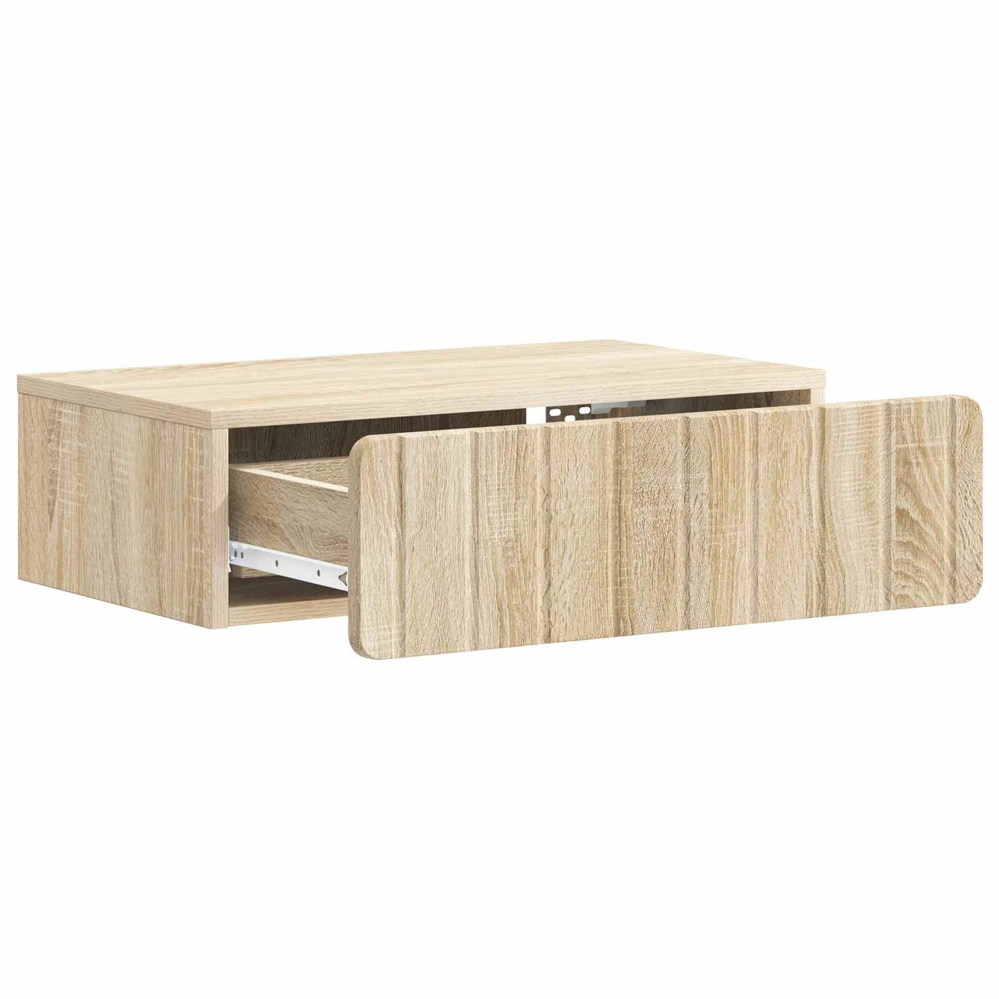 Wandmontierter Beistelltisch Sonoma-Eiche 59 x 34,5 x 17 cm