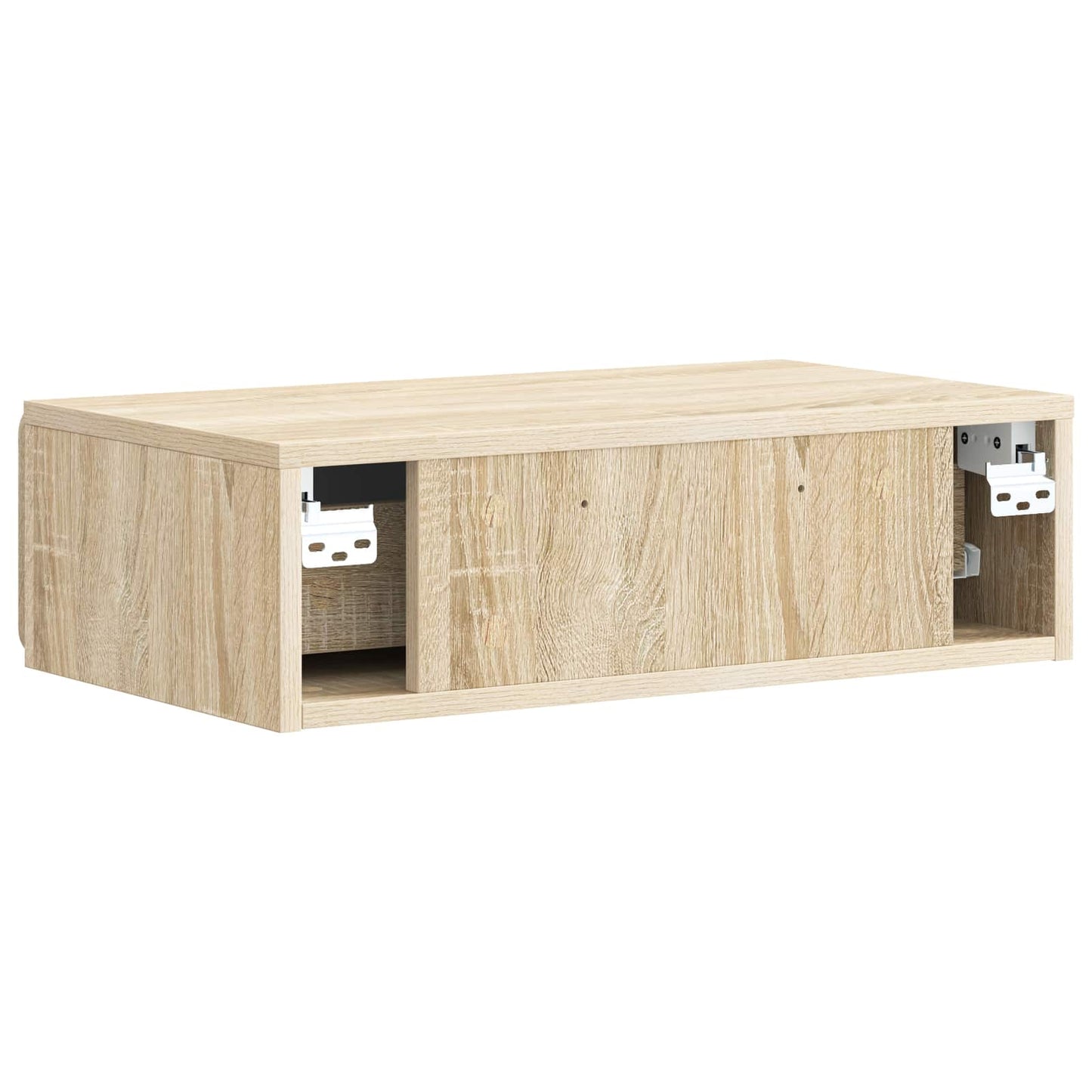 Wandmontierter Beistelltisch Sonoma-Eiche 59 x 34,5 x 17 cm