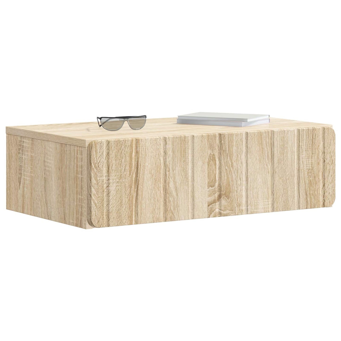 Wandmontierter Beistelltisch Sonoma-Eiche 59 x 34,5 x 17 cm