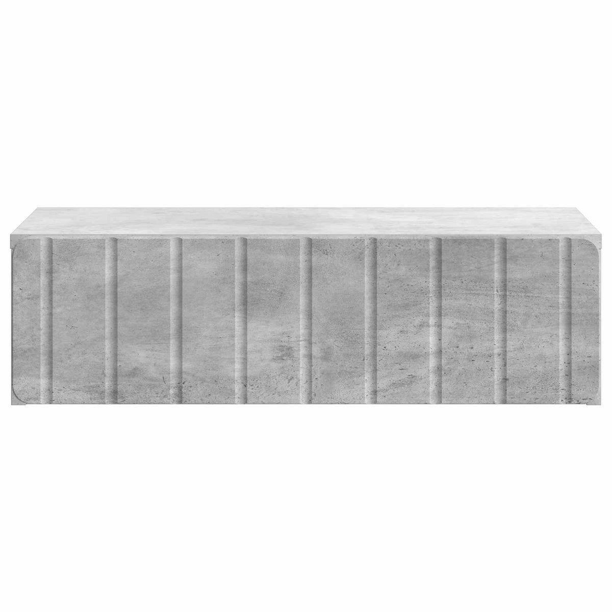 Wandmontierter Beistelltisch Betongrau 59 x 34,5 x 17 cm