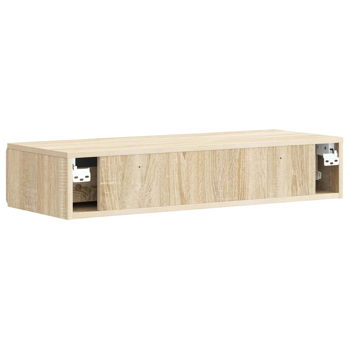 Wandmontierter Beistelltisch Sonoma-Eiche 87,5 x 34,5 x 17 cm