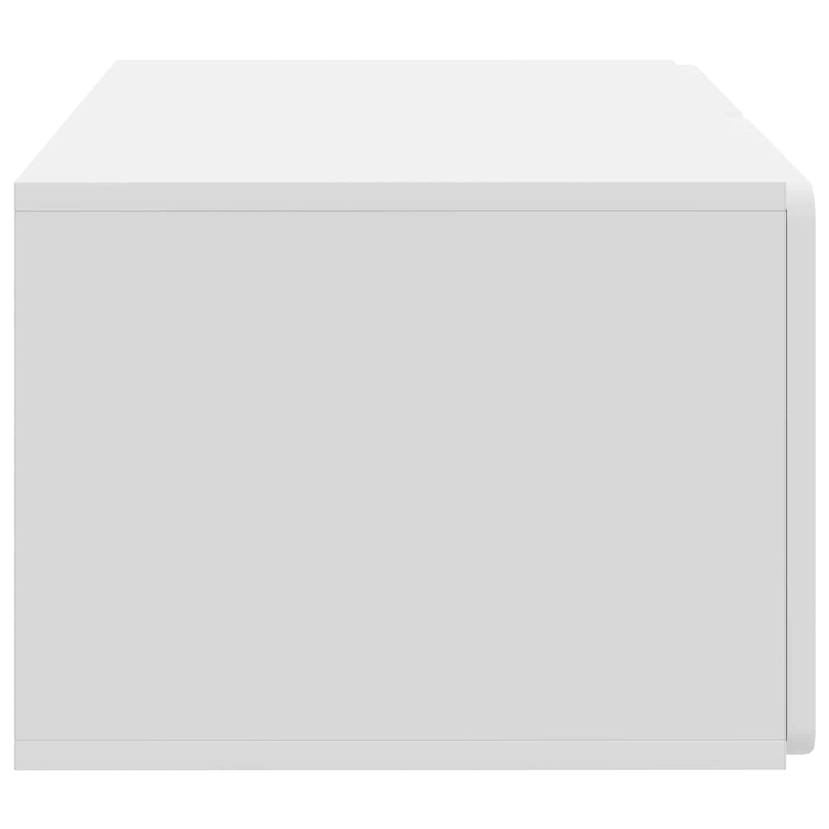 Wandmontierter TV-Schrank 59,5 x 41 x 30 cm Weiß Holzwerkstoff