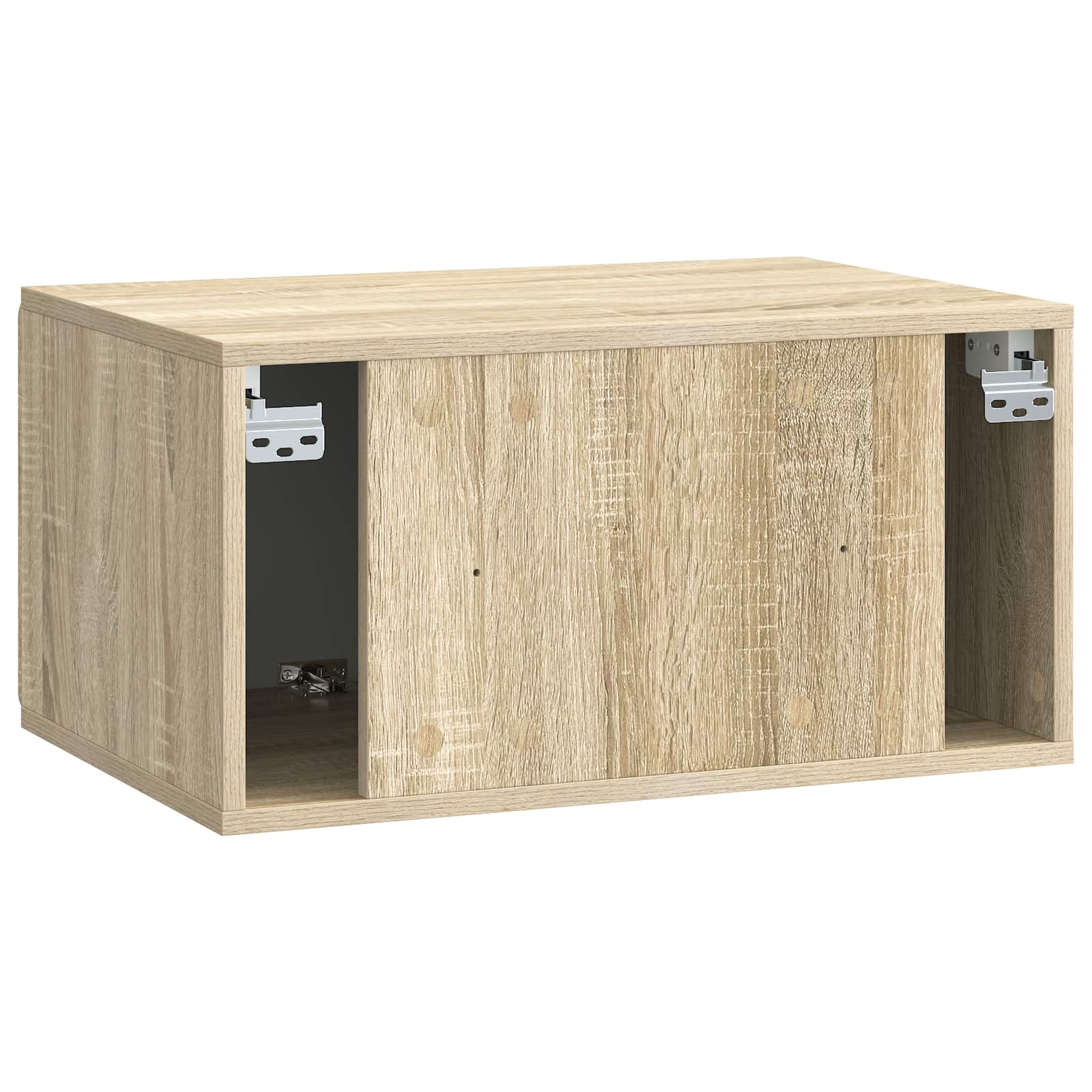 Wandmontierter TV-Schrank 59,5 x 41 x 30 cm Sonoma-Eiche