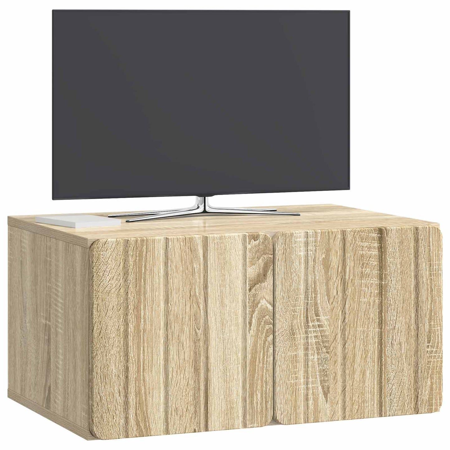 Wandmontierter TV-Schrank 59,5 x 41 x 30 cm Sonoma-Eiche