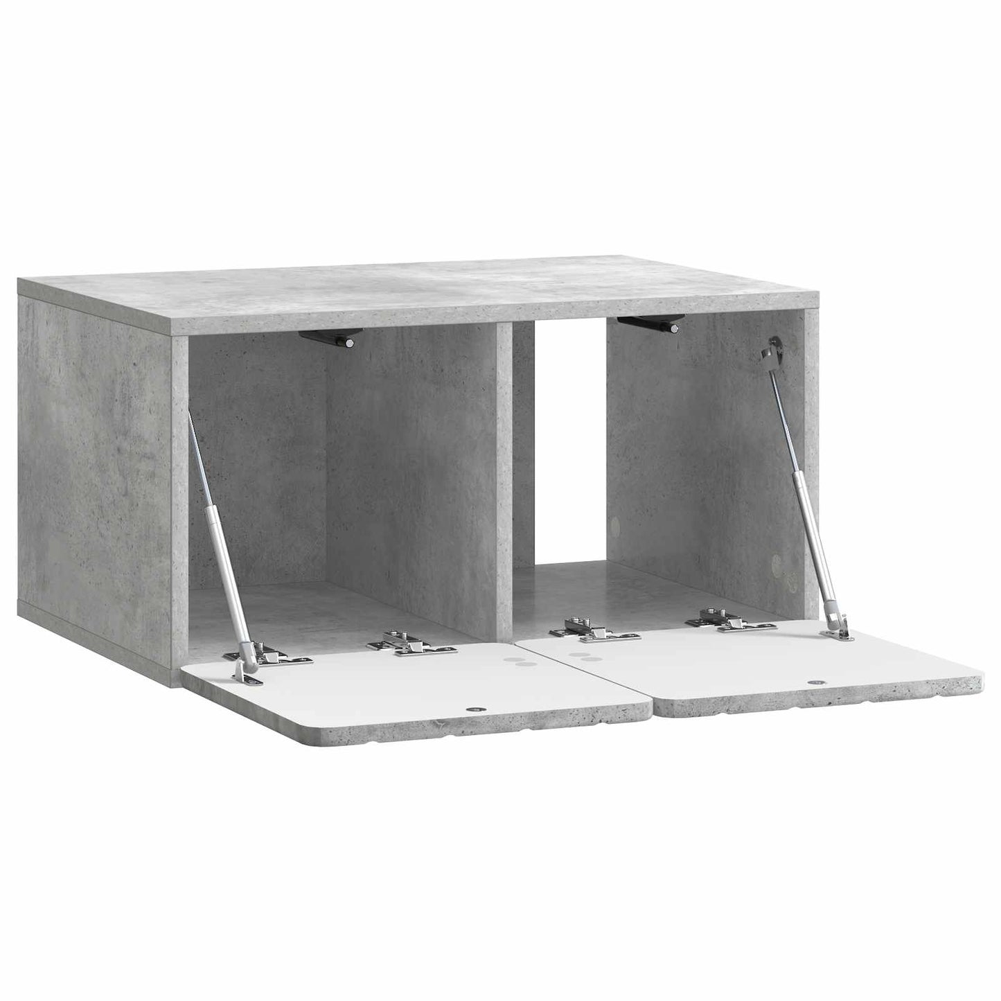 Wandmontierter TV-Schrank 59,5 x 41 x 30 cm Betongrau