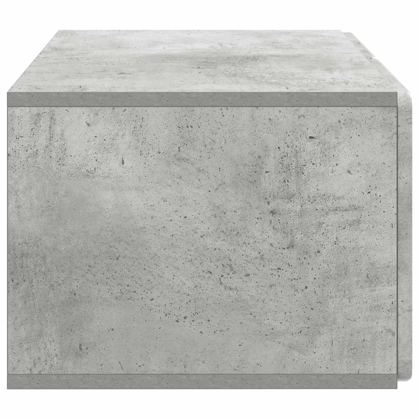 Wandmontierter TV-Schrank 59,5 x 41 x 30 cm Betongrau