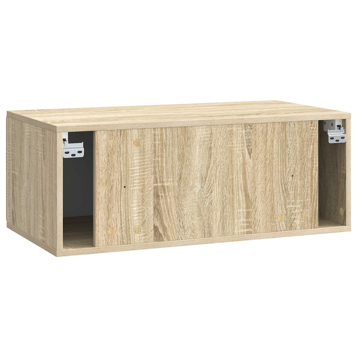 Wandmontierter TV-Schrank 78,5 x 41 x 30 cm Sonoma-Eiche