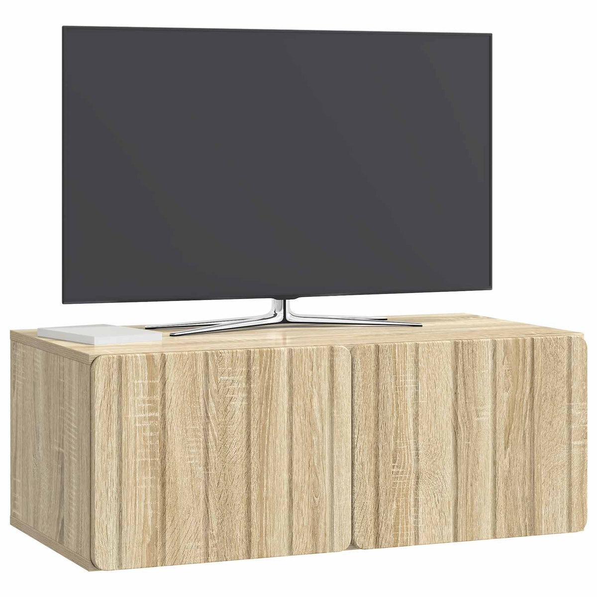 Wandmontierter TV-Schrank 78,5 x 41 x 30 cm Sonoma-Eiche
