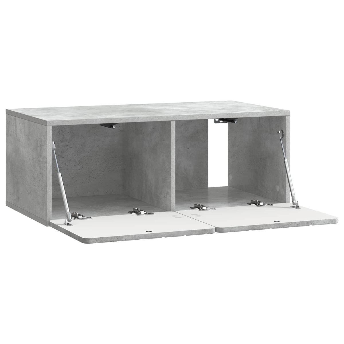 Wandmontierter TV-Schrank 78,5 x 41 x 30 cm Betongrau
