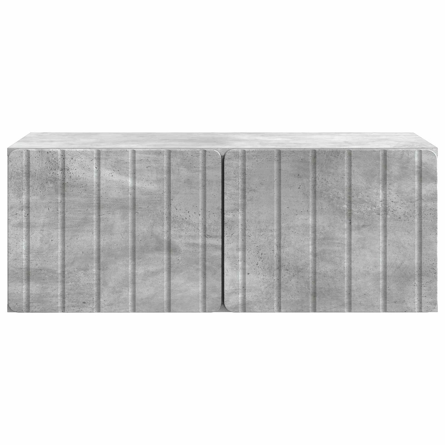 Wandmontierter TV-Schrank 78,5 x 41 x 30 cm Betongrau