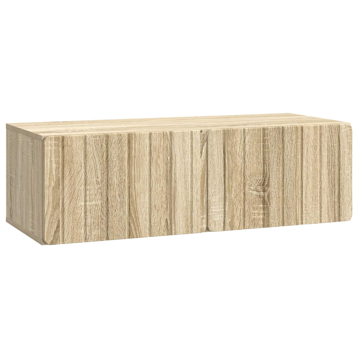 Wandmontierter TV-Schrank 98 x 41 x 30 cm Sonoma-Eiche