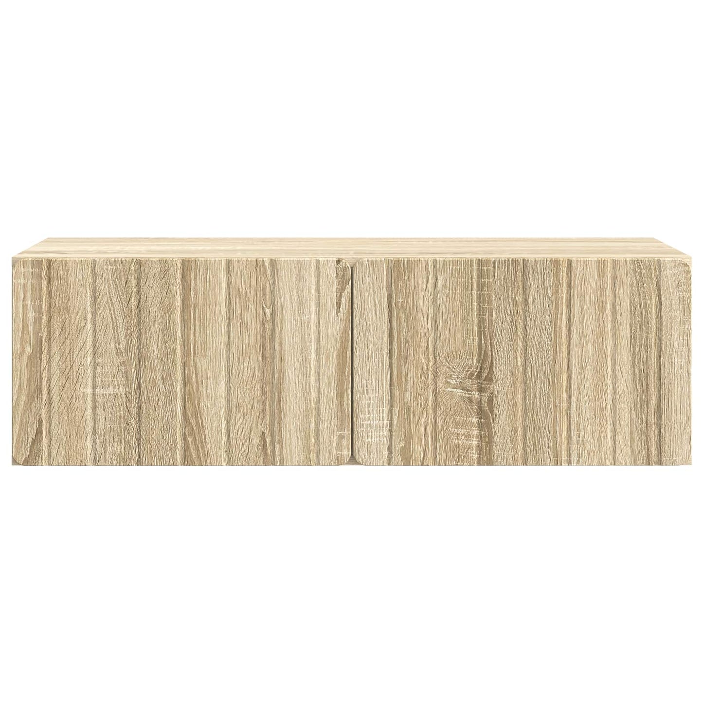 Wandmontierter TV-Schrank 98 x 41 x 30 cm Sonoma-Eiche