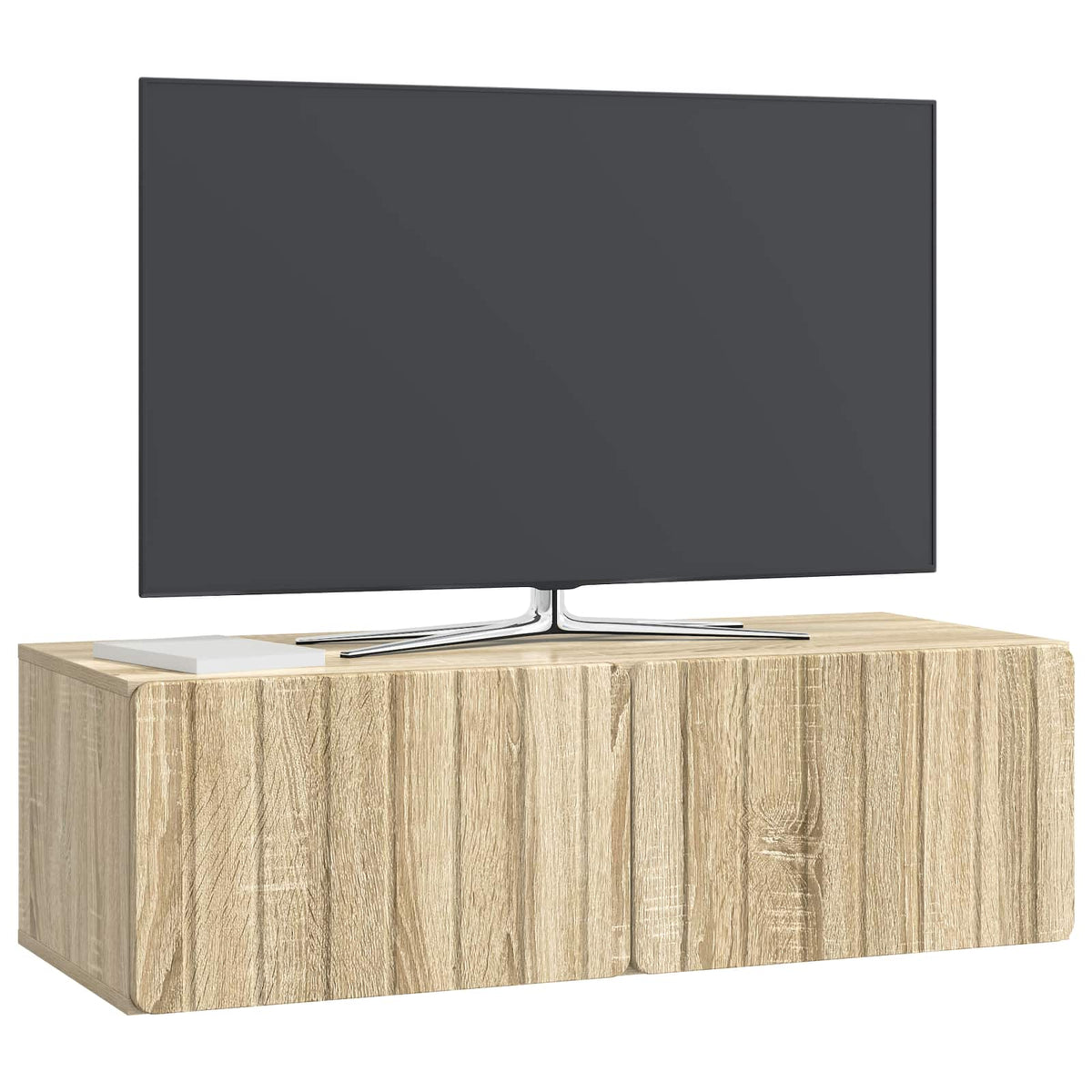 Wandmontierter TV-Schrank 98 x 41 x 30 cm Sonoma-Eiche