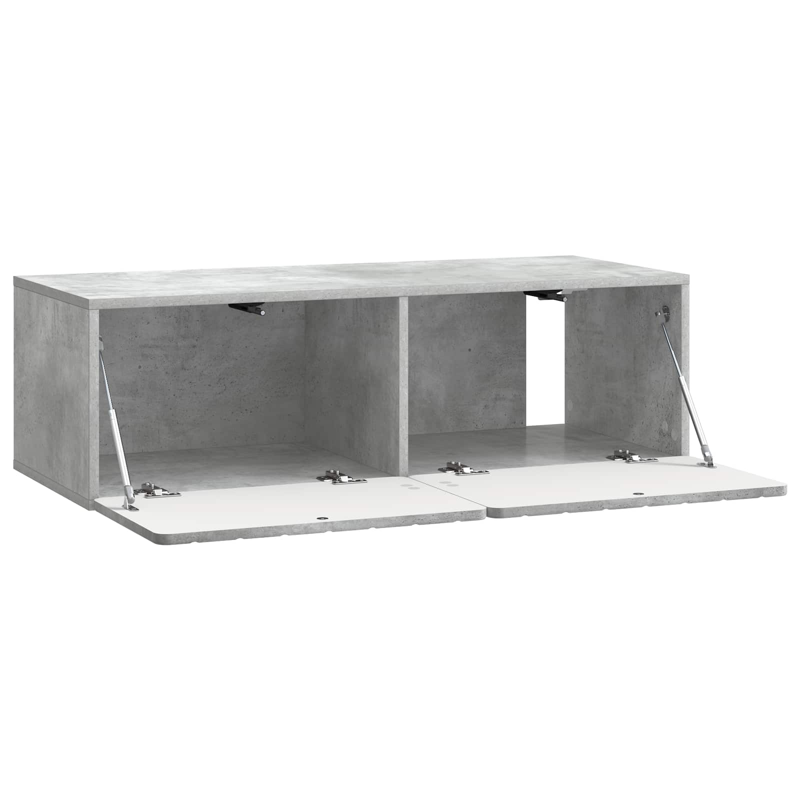 Wandmontierter TV-Schrank 98 x 41 x 30 cm Betongrau
