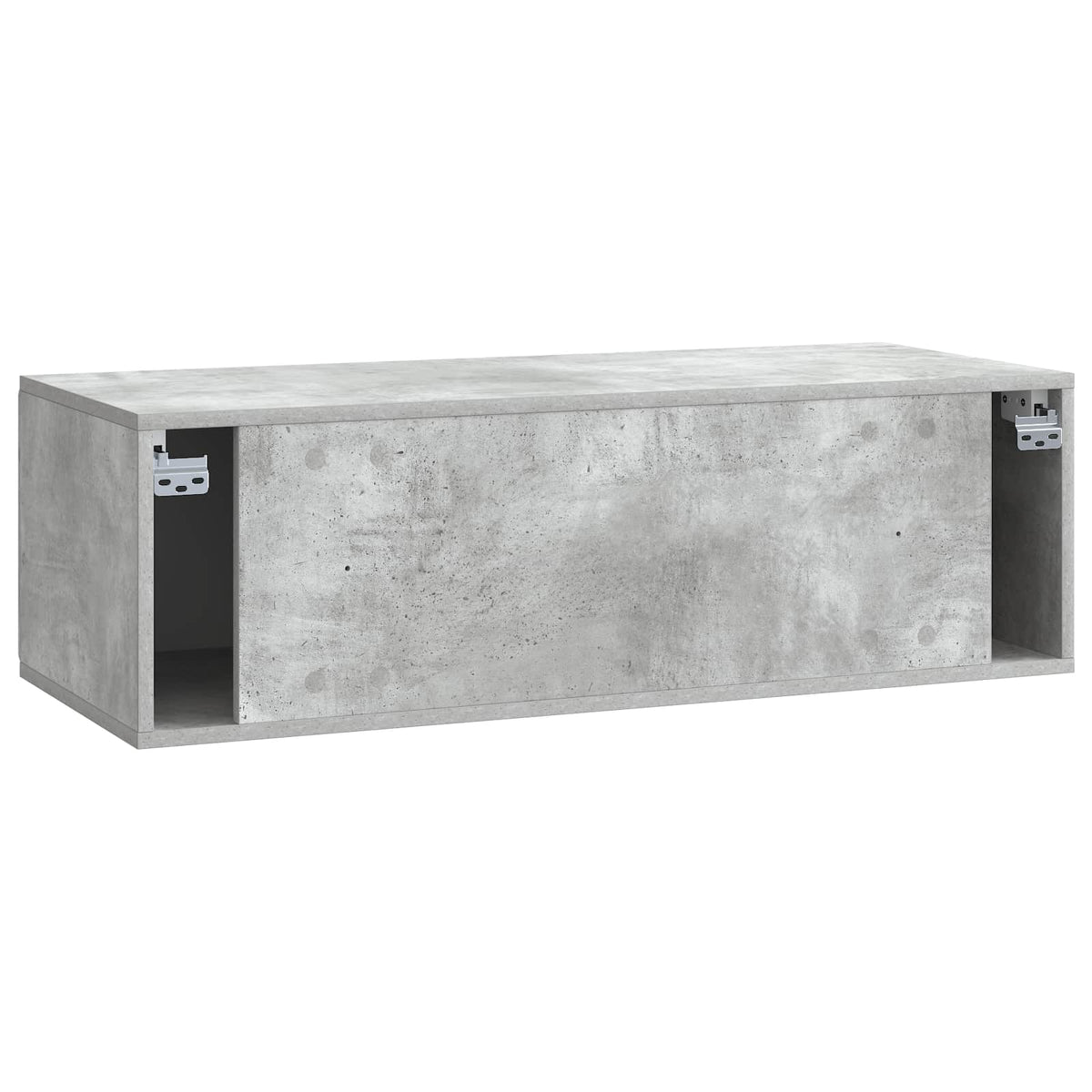 Wandmontierter TV-Schrank 98 x 41 x 30 cm Betongrau