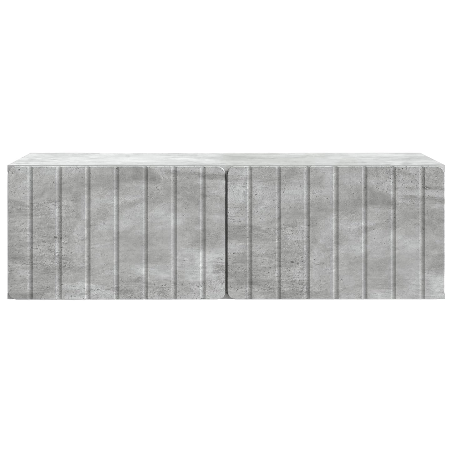 Wandmontierter TV-Schrank 98 x 41 x 30 cm Betongrau