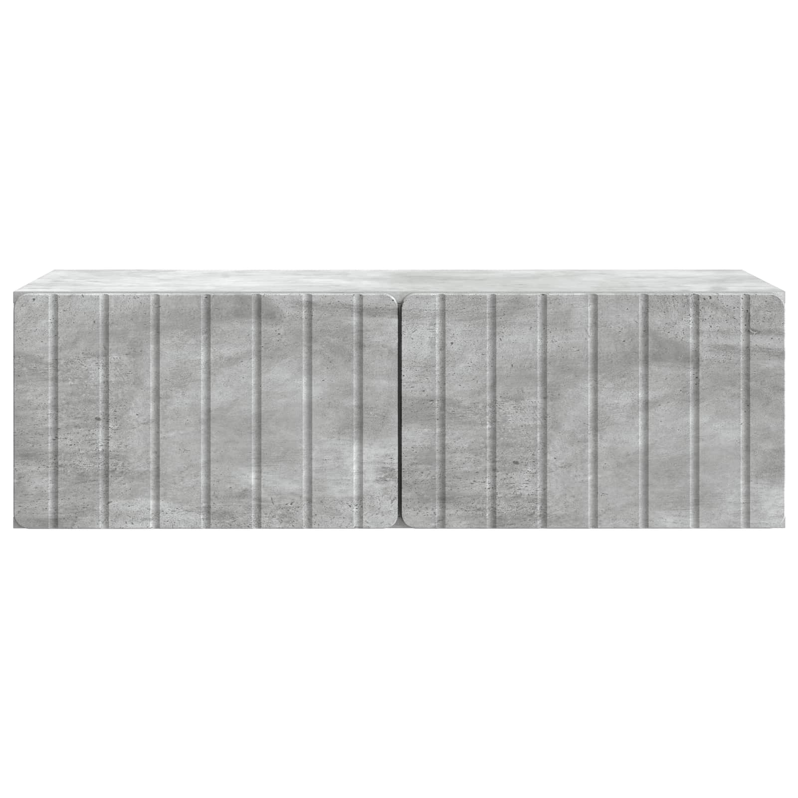 Wandmontierter TV-Schrank 98 x 41 x 30 cm Betongrau