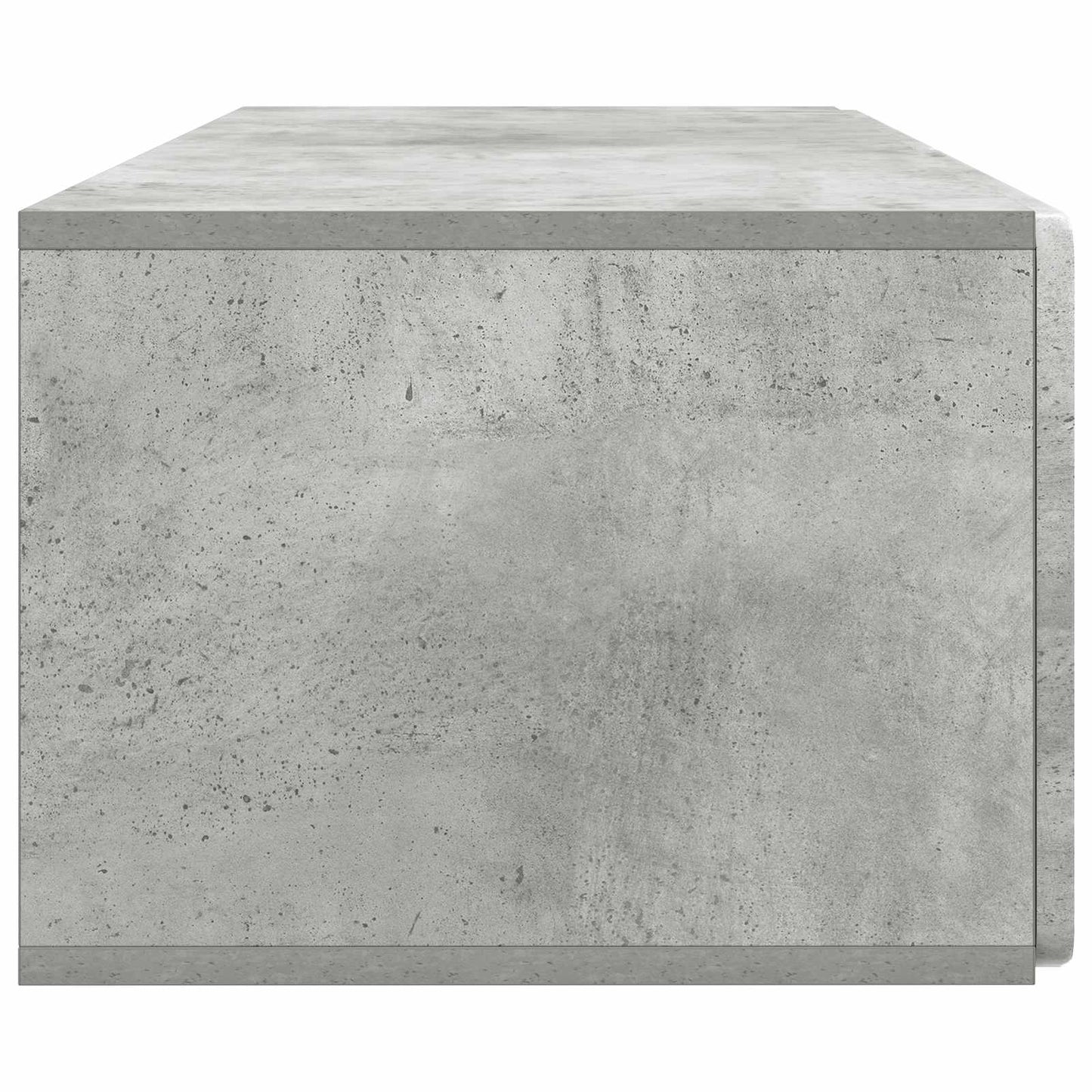 Wandmontierter TV-Schrank 98 x 41 x 30 cm Betongrau