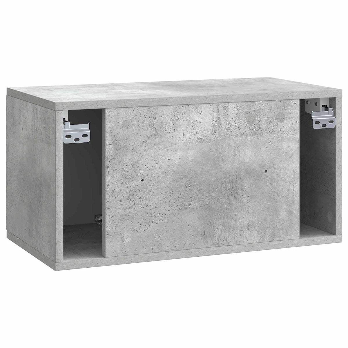 Wandmontierter TV-Schrank 59,5 x 31 x 30 cm Betongrau