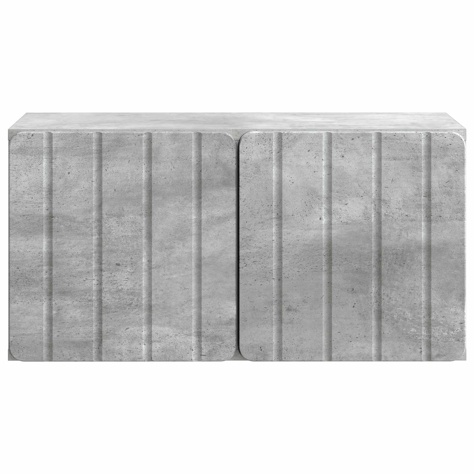 Wandmontierter TV-Schrank 59,5 x 31 x 30 cm Betongrau
