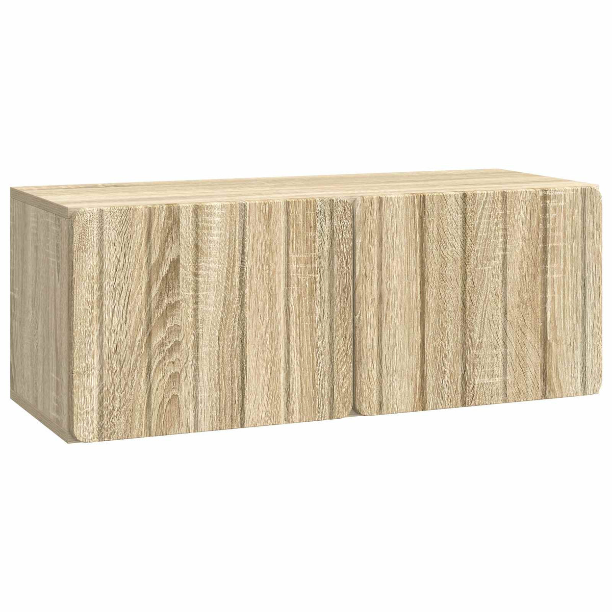 Wandmontierter TV-Schrank 78,5 x 31 x 30 cm Sonoma-Eiche
