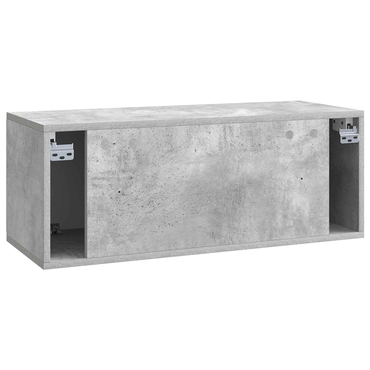 Wandmontierter TV-Schrank 78,5 x 31 x 30 cm Betongrau