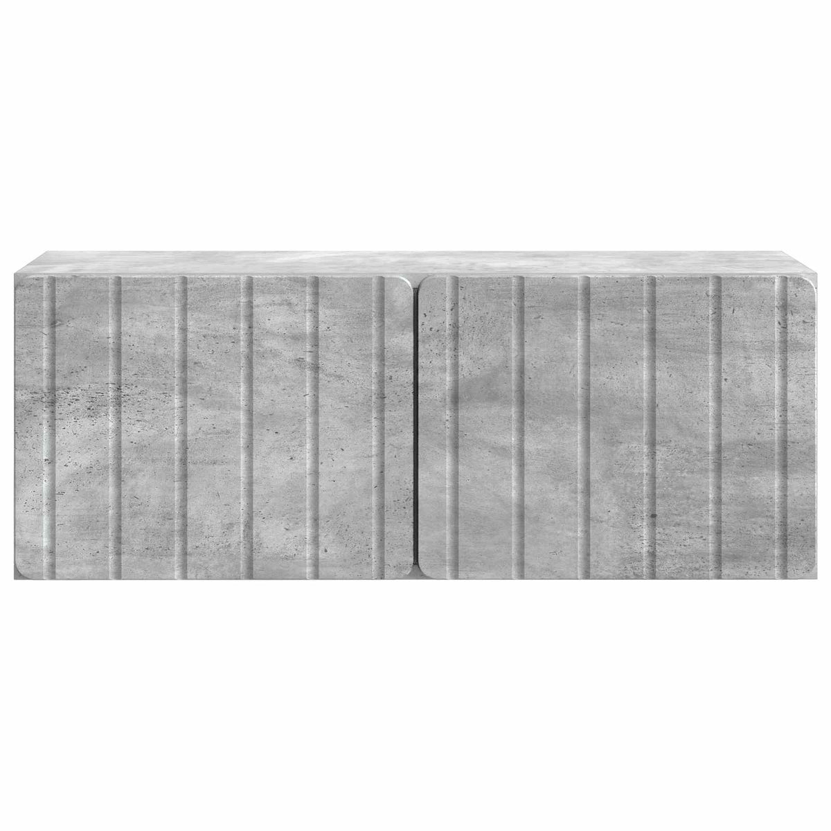 Wandmontierter TV-Schrank 78,5 x 31 x 30 cm Betongrau
