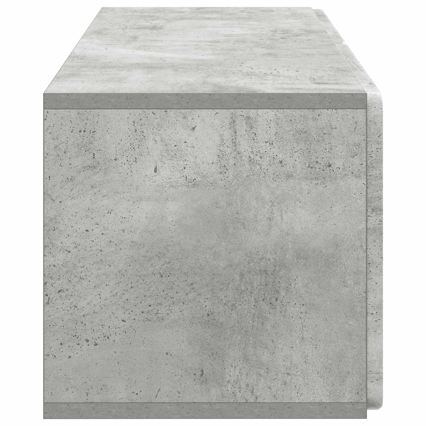 Wandmontierter TV-Schrank 78,5 x 31 x 30 cm Betongrau