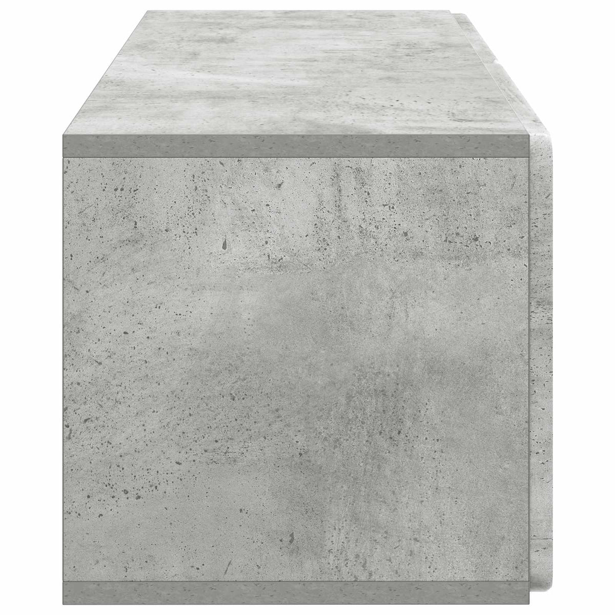 Wandmontierter TV-Schrank 78,5 x 31 x 30 cm Betongrau