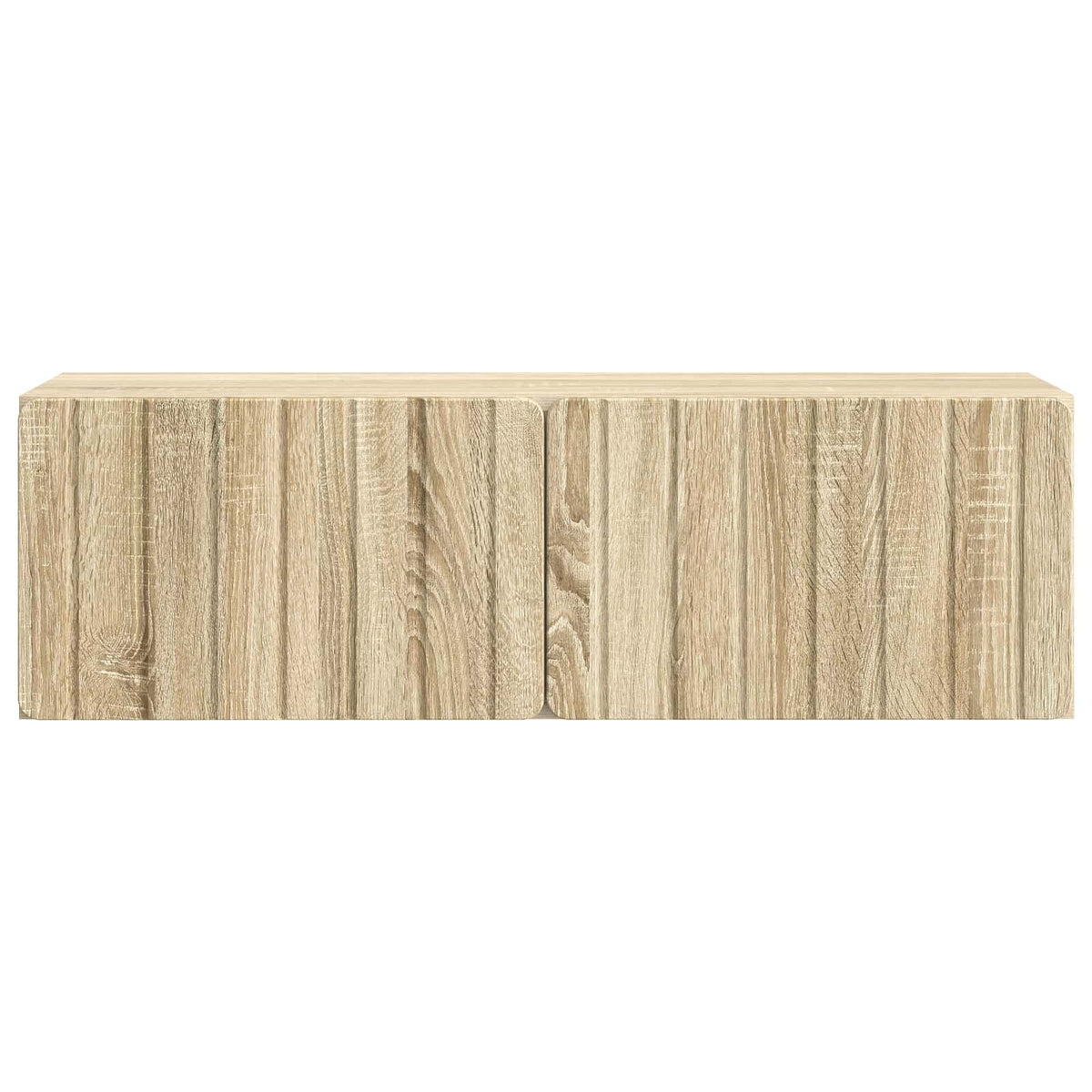 Wandmontierter TV-Schrank 98 x 31 x 30 cm Sonoma-Eiche