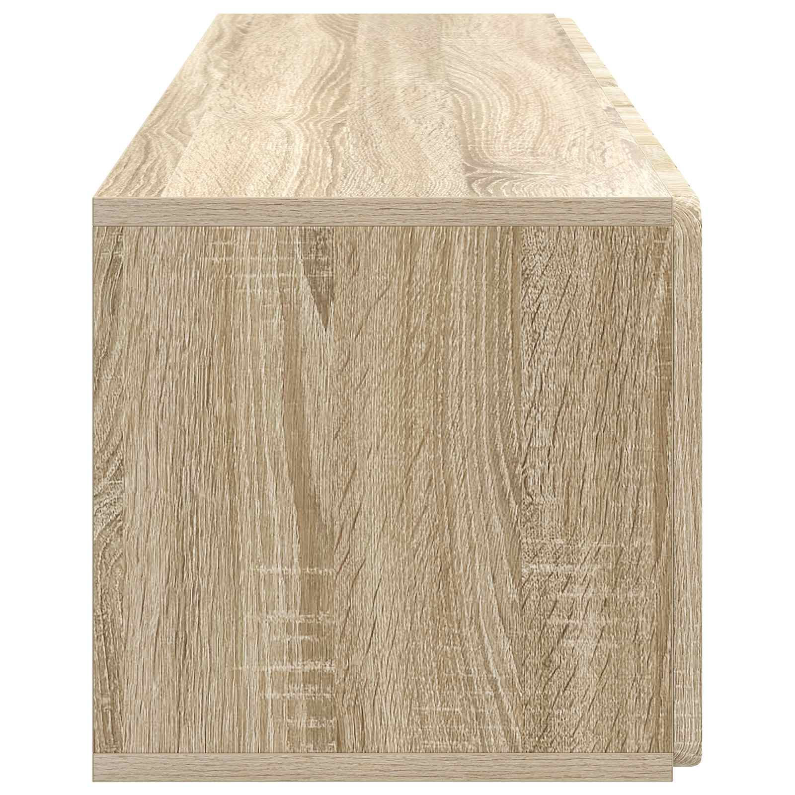 Wandmontierter TV-Schrank 98 x 31 x 30 cm Sonoma-Eiche