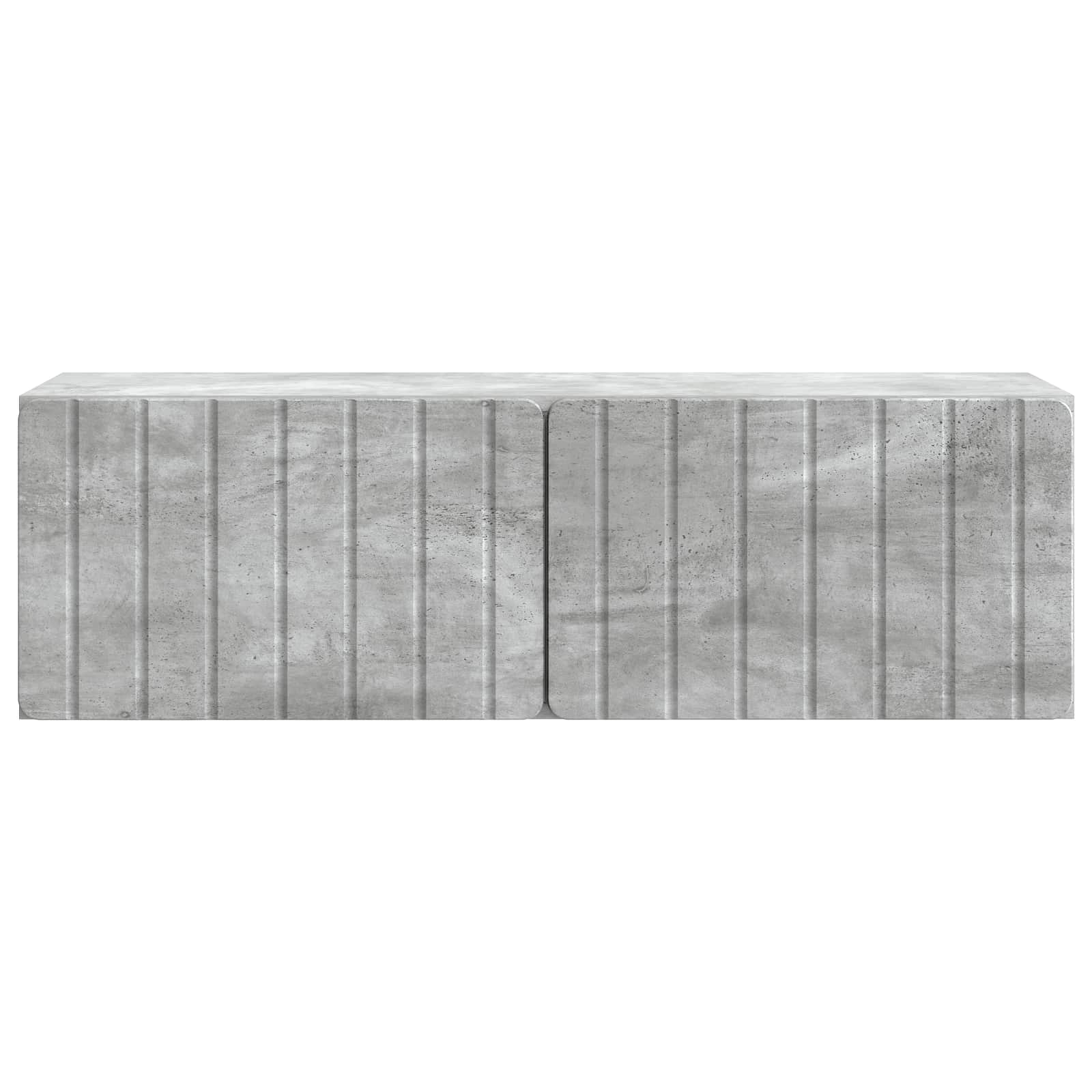 Wandmontierter TV-Schrank 98 x 31 x 30 cm Betongrau