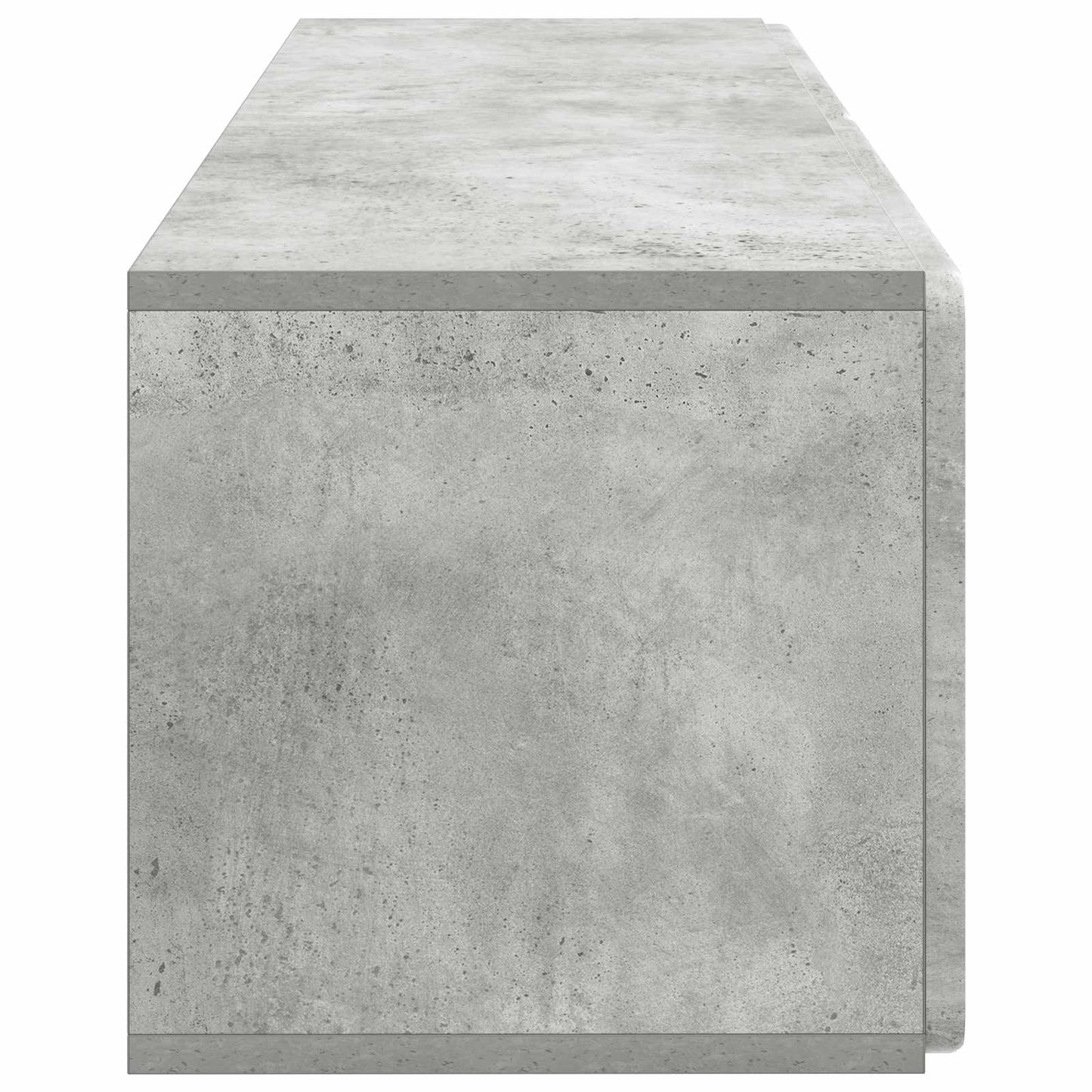 Wandmontierter TV-Schrank 98 x 31 x 30 cm Betongrau