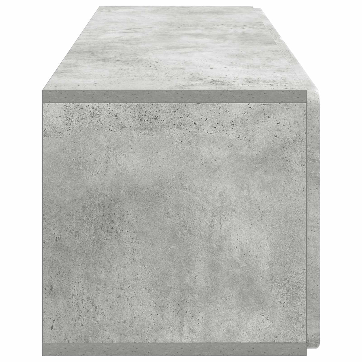 Wandmontierter TV-Schrank 98 x 31 x 30 cm Betongrau