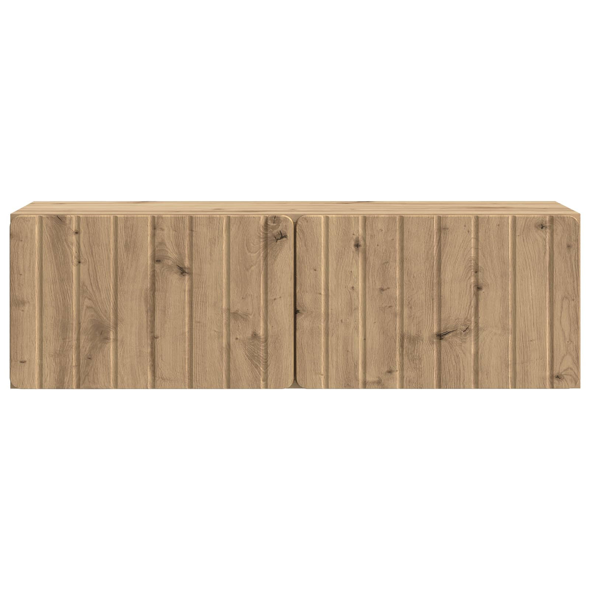 Wandmontierter TV-Schrank 98 x 31 x 30 cm Artisan-Eiche