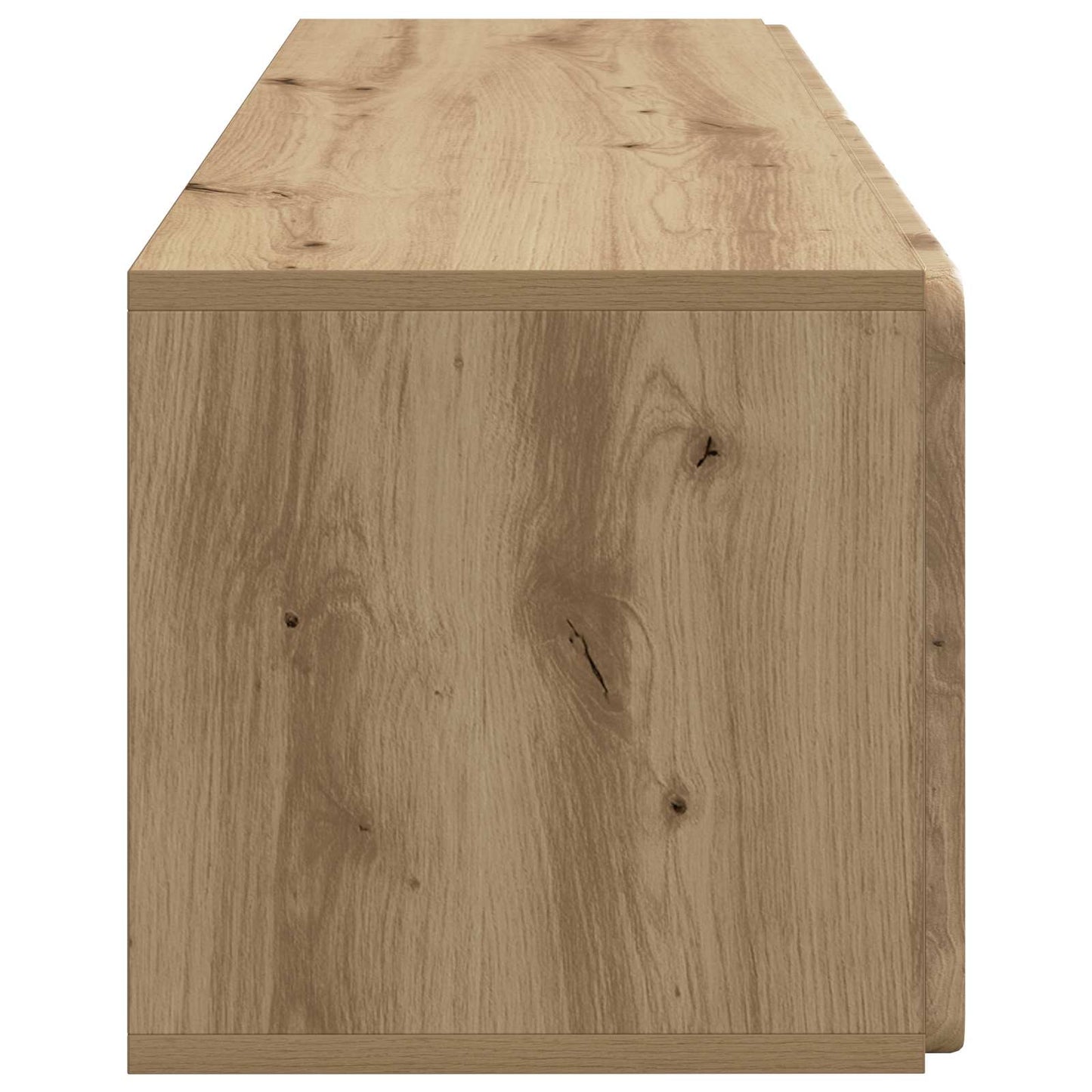 Wandmontierter TV-Schrank 98 x 31 x 30 cm Artisan-Eiche