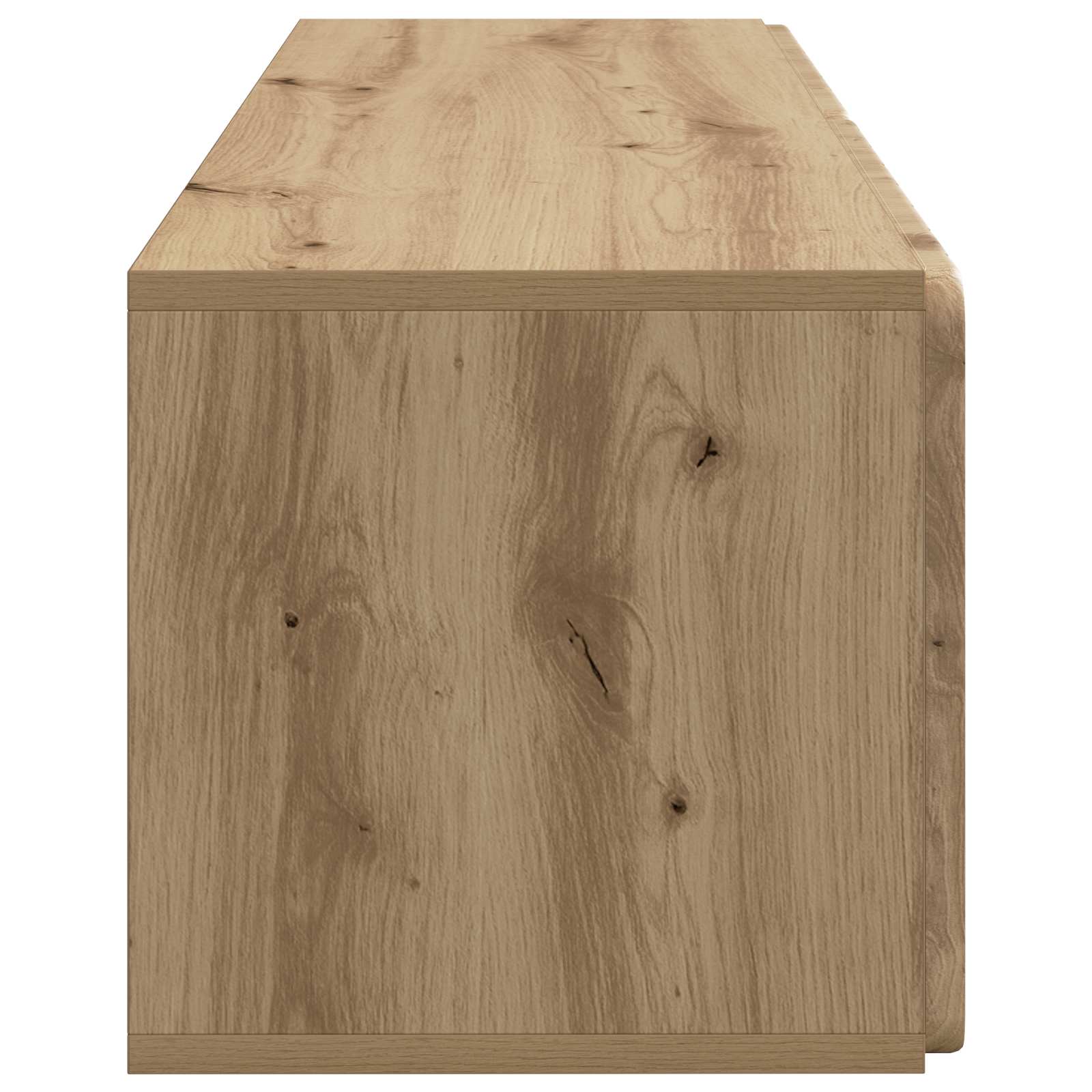 Wandmontierter TV-Schrank 98 x 31 x 30 cm Artisan-Eiche