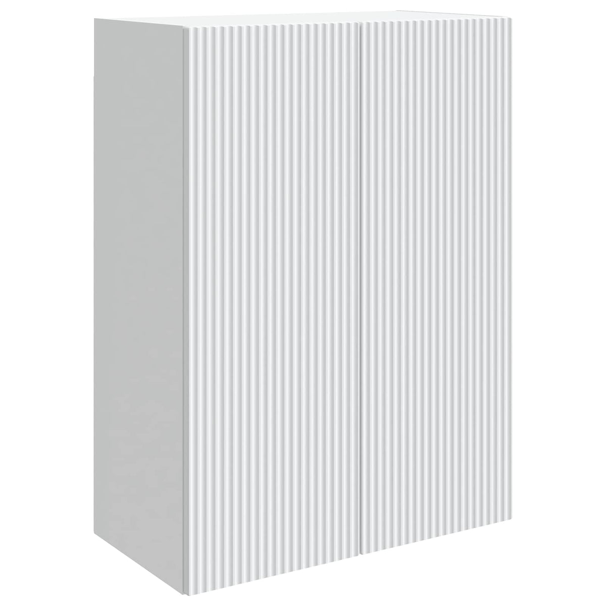 Wandschrank 66 x 34,5 x 90 cm Holzwerkstoff Weiß