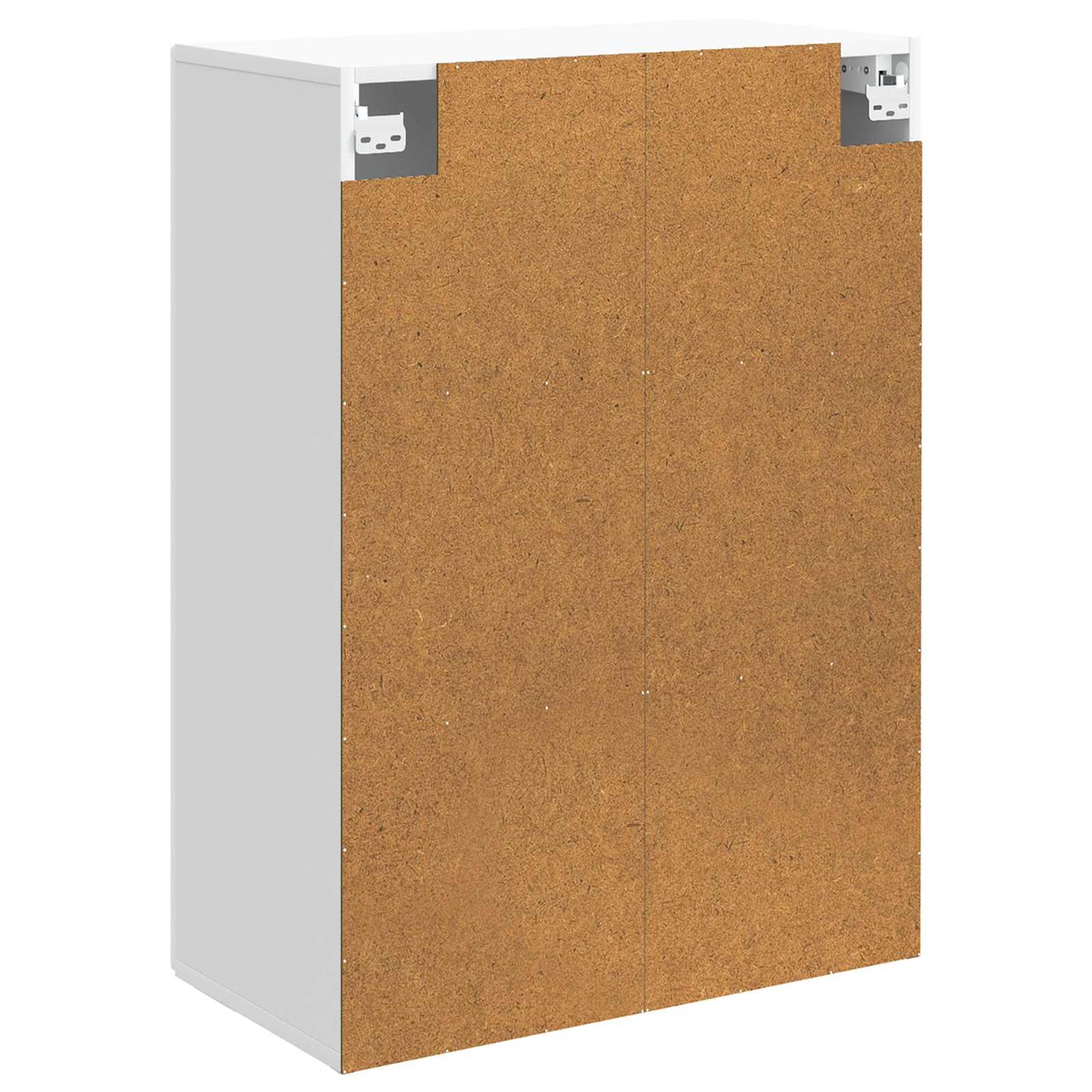 Wandschrank 66 x 34,5 x 90 cm Holzwerkstoff Weiß