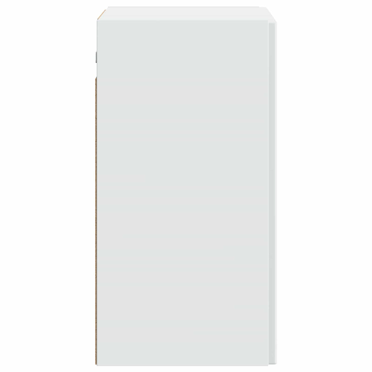 Wandschrank 59 x 31 x 60 cm Holzwerkstoff Weiß