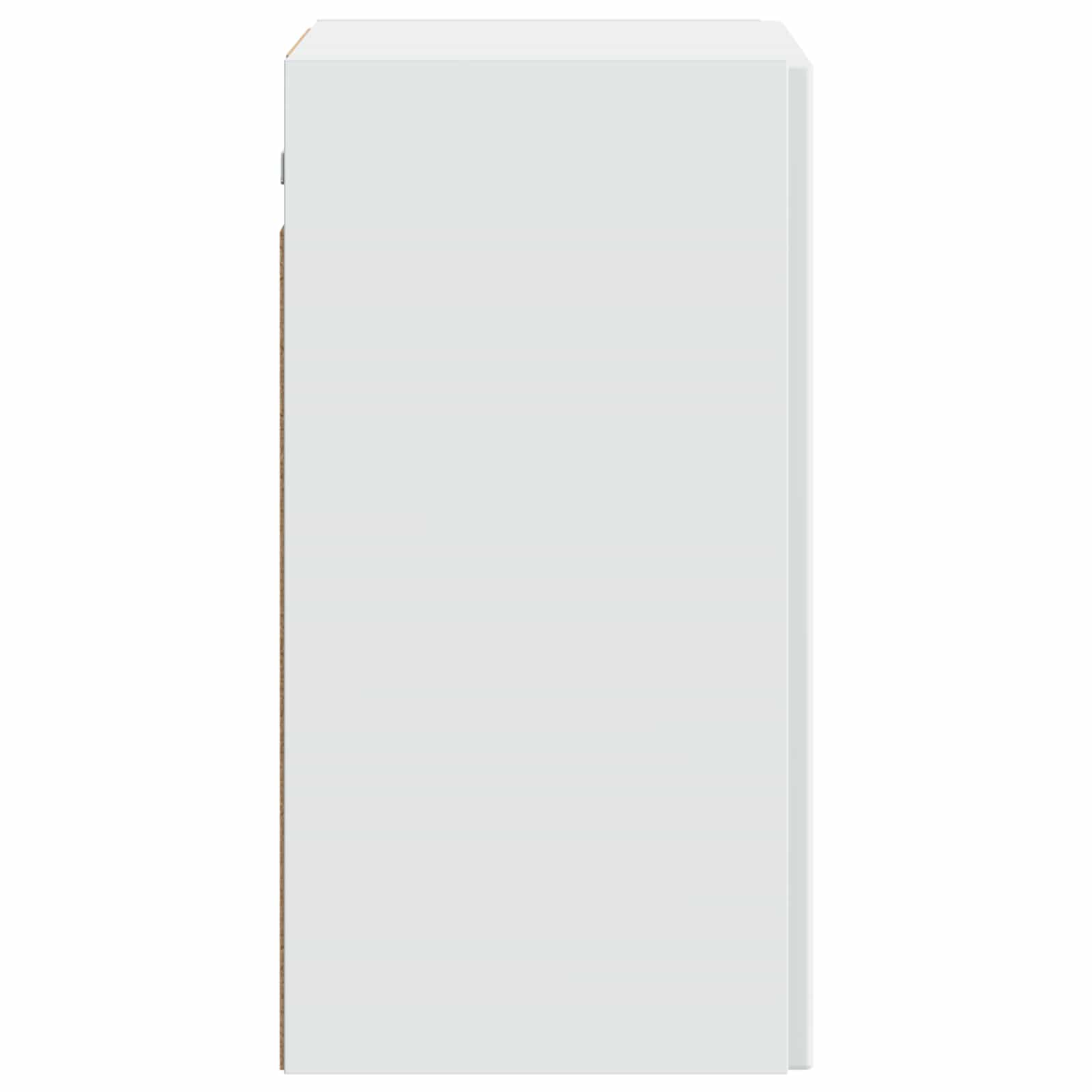 Wandschrank 59 x 31 x 60 cm Holzwerkstoff Weiß