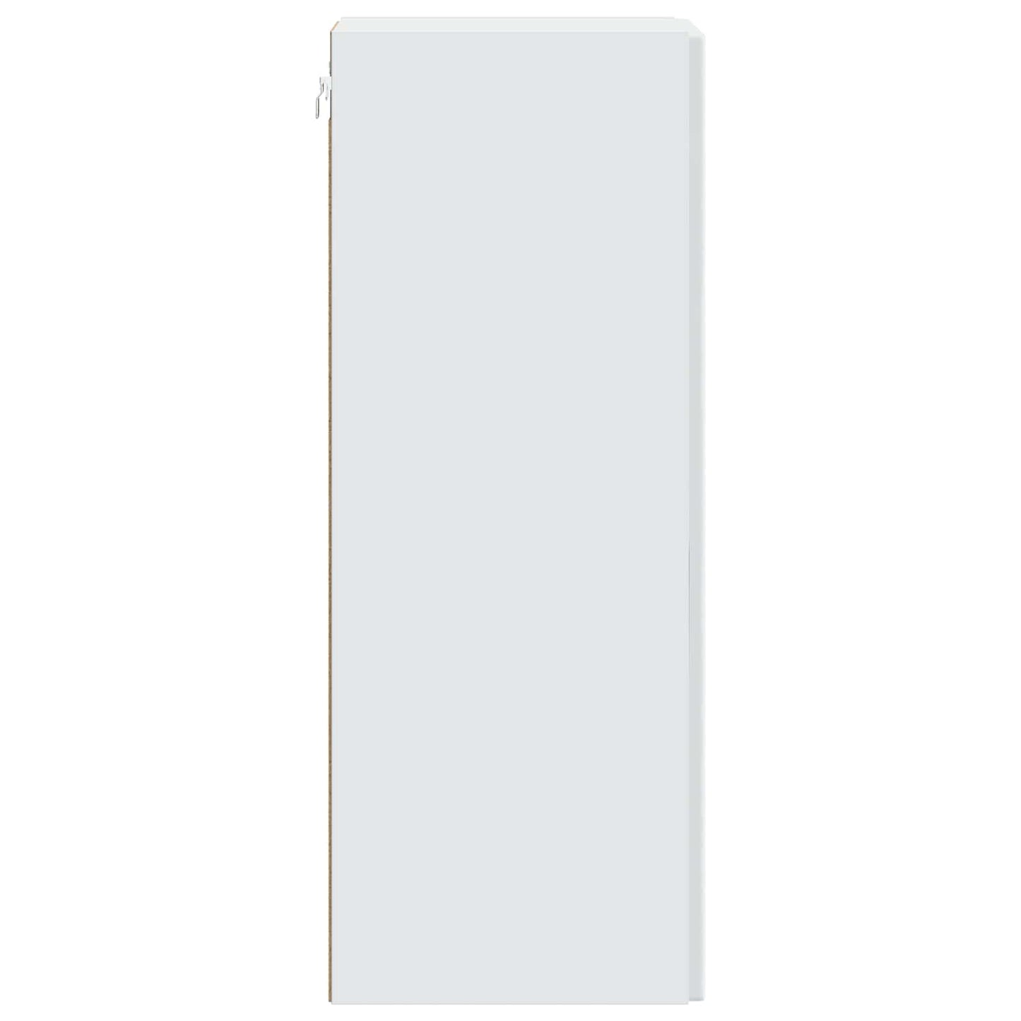 Wandschrank 33 x 34,5 x 90 cm Holzwerkstoff Weiß