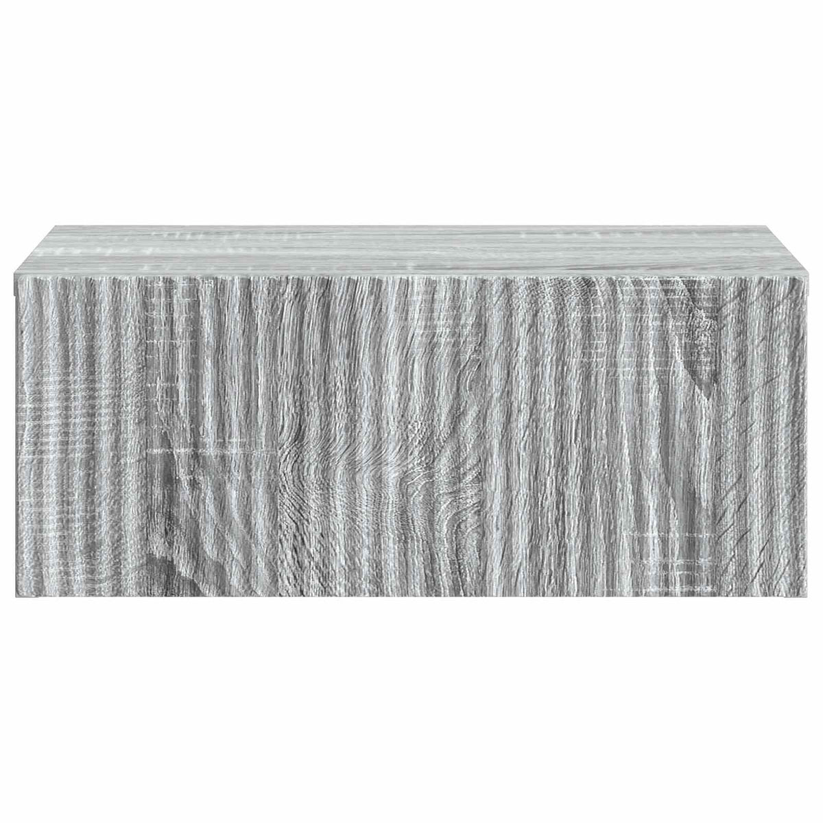 Wandmontierter Nachttisch 2 Stk. Sonoma-Grau 49 x 34,5 x 20 cm
