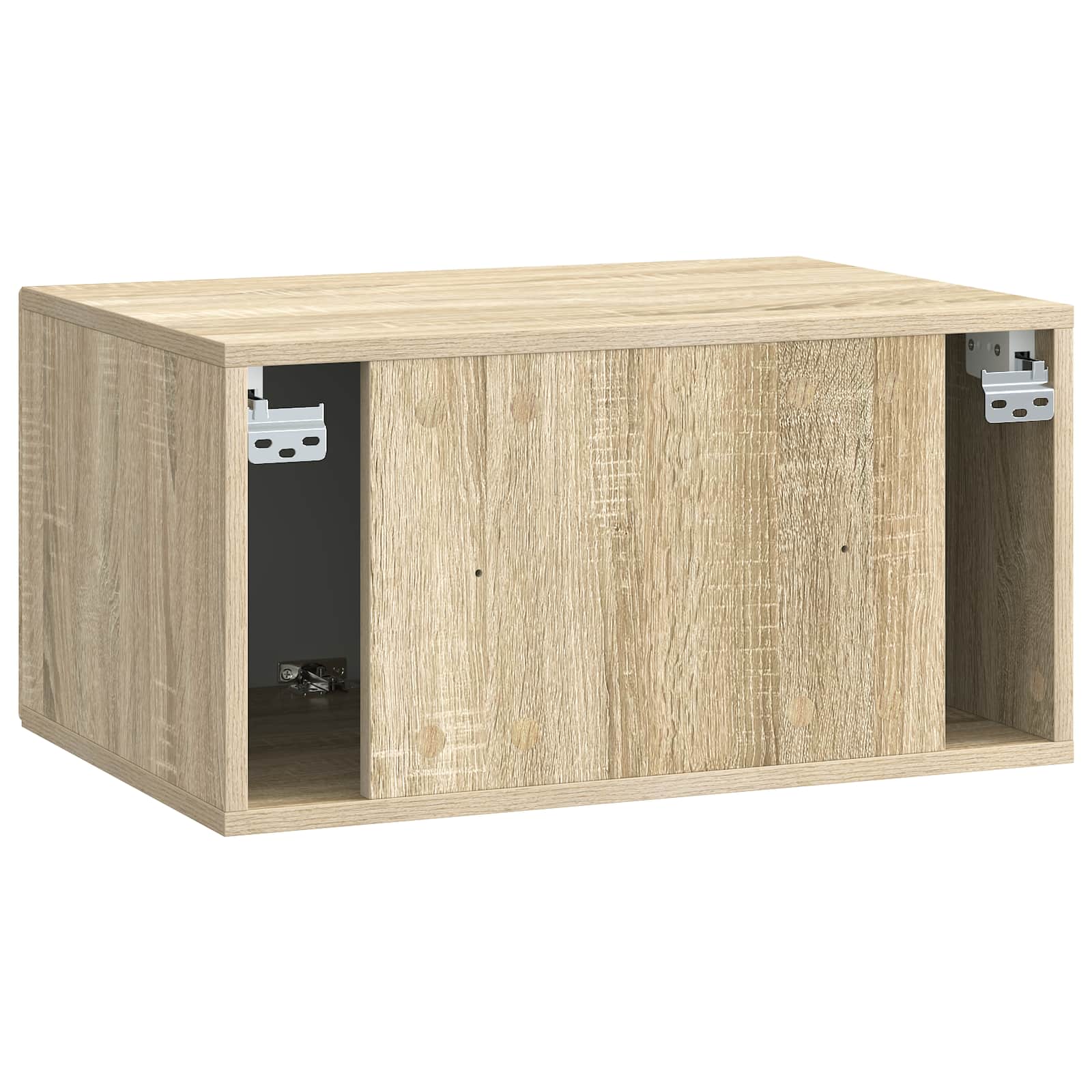 Wandmontierter TV-Schrank 59,5 x 41 x 30 cm Sonoma-Eiche