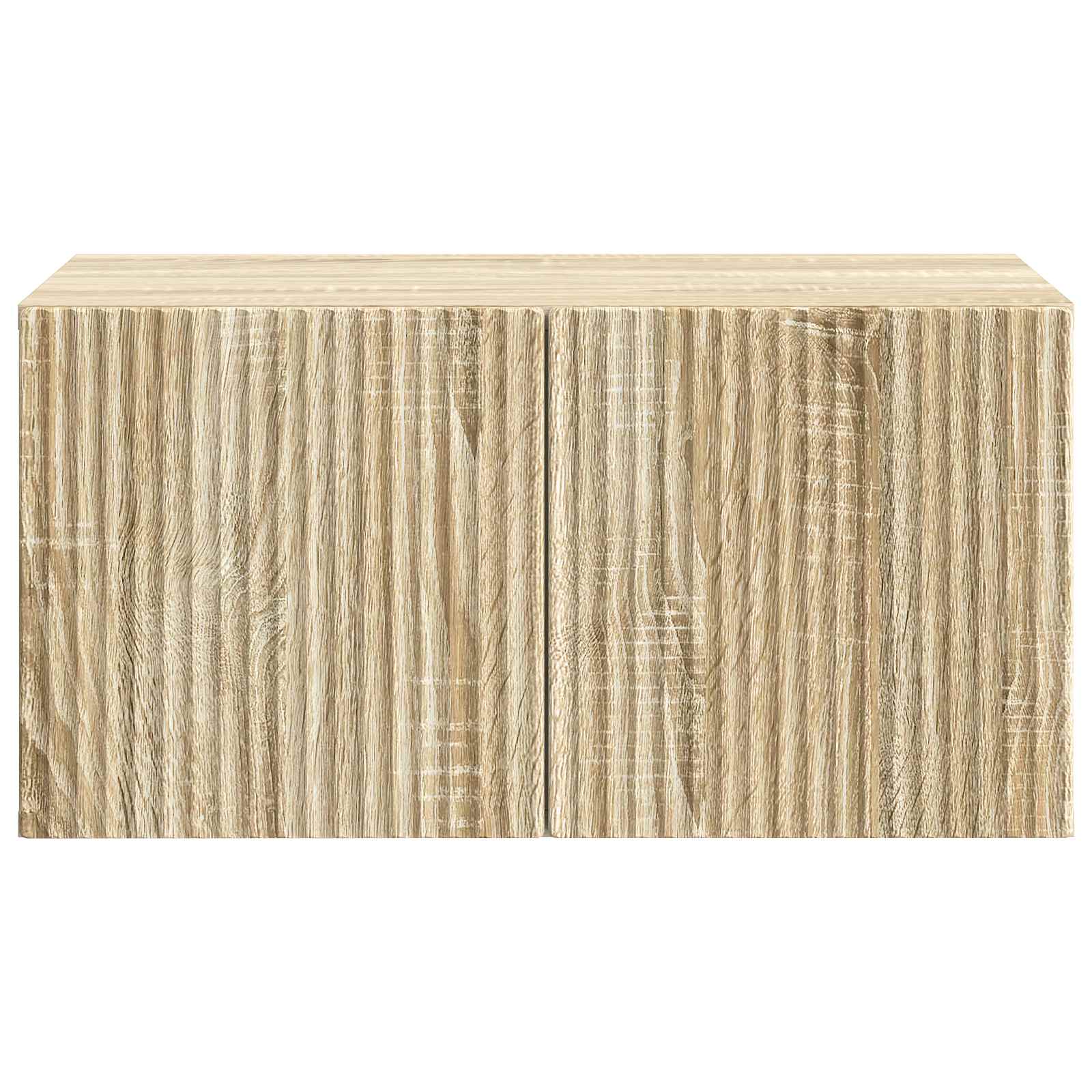 Wandmontierter TV-Schrank 59,5 x 41 x 30 cm Sonoma-Eiche